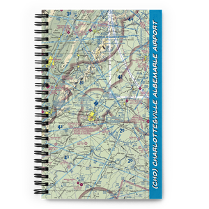 Charlottesville Albemarle Airport (CHO) VFR Sectional Notebook