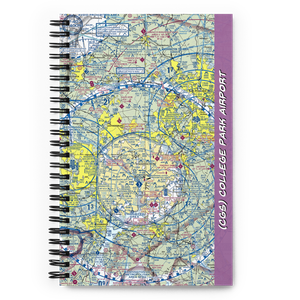 College Park Airport (CGS) VFR Sectional Notebook