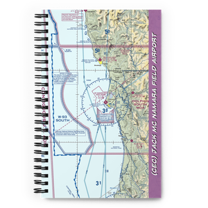 Jack Mc Namara Field Airport (CEC) VFR Sectional Notebook