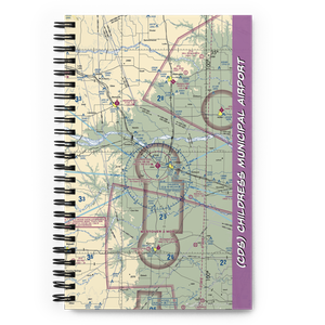 Childress Municipal Airport (CDS) VFR Sectional Notebook