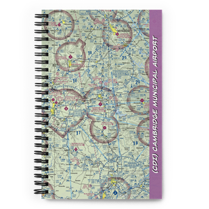 Cambridge Municipal Airport (CDI) VFR Sectional Notebook