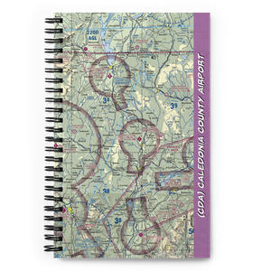 Caledonia County Airport (CDA) VFR Sectional Notebook
