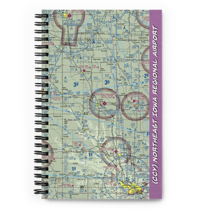 Northeast Iowa Regional Airport (CCY) VFR Sectional Notebook