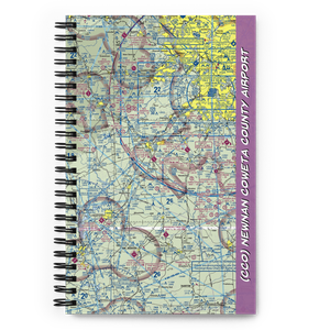 Newnan Coweta County Airport (CCO) VFR Sectional Notebook