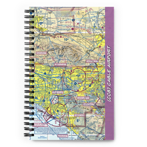 Cable Airport (CCB) VFR Sectional Notebook