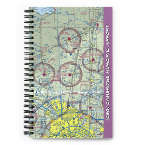 Cambridge Municipal Airport (CBG) VFR Sectional Notebook