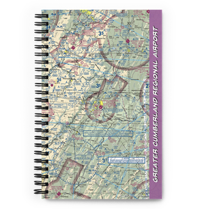 Greater Cumberland Regional Airport (CBE) VFR Sectional Notebook