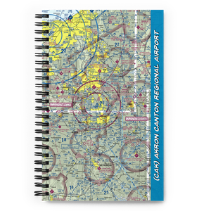 Akron Canton Regional Airport (CAK) VFR Sectional Notebook