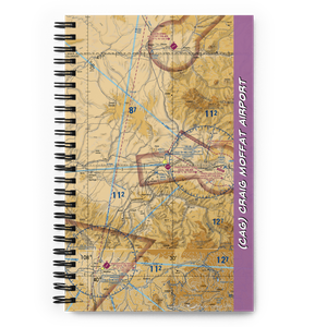 Craig Moffat Airport (CAG) VFR Sectional Notebook