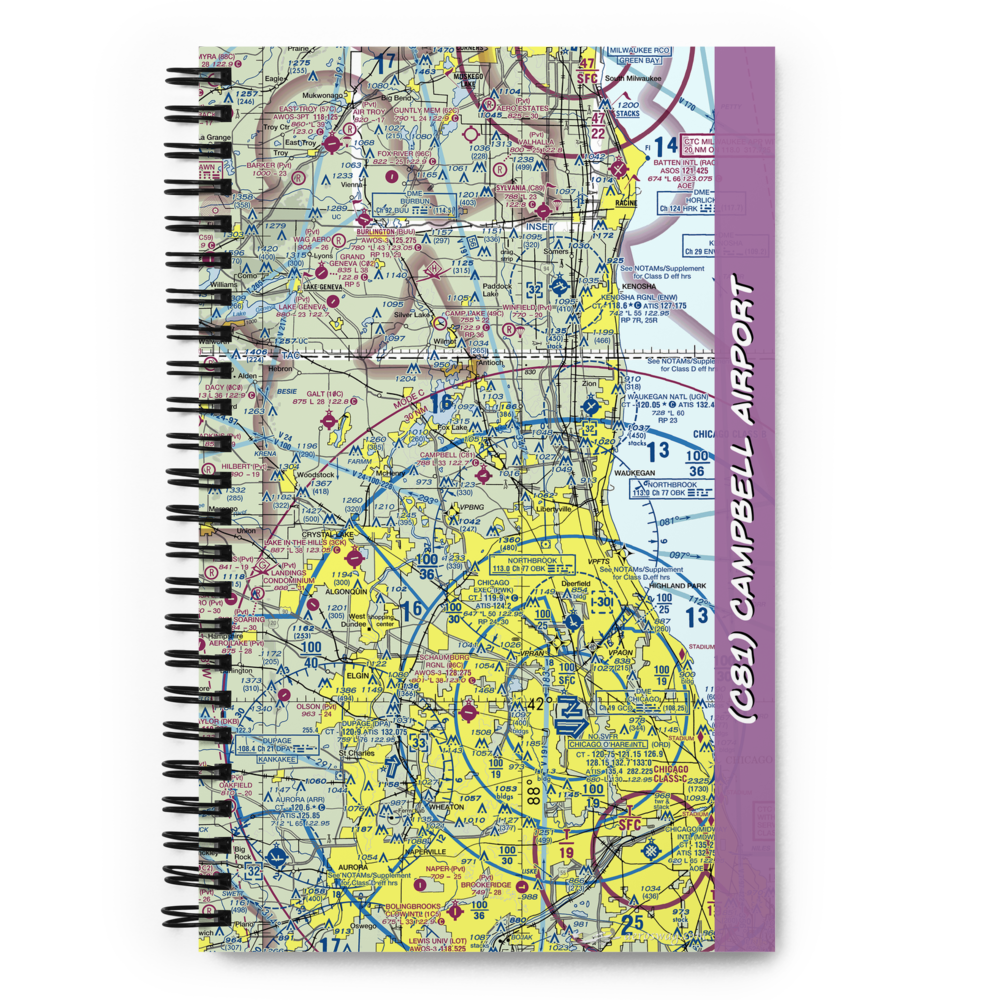 Campbell Airport (C81) VFR Sectional Notebook 