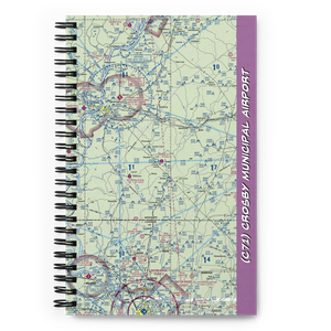 Crosby Municipal Airport (C71) VFR Sectional Notebook