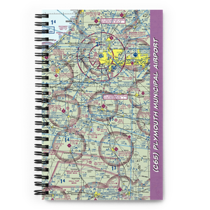 Plymouth Municipal Airport (C65) VFR Sectional Notebook