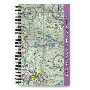 Manchester Municipal Airport (C27) VFR Sectional Notebook