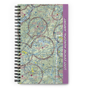 Centre Municipal Airport (C22) VFR Sectional Notebook