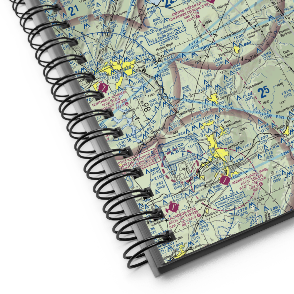 Centre Municipal Airport (C22) VFR Sectional Notebook 