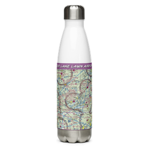 Lake Lawn Airport (C59) VFR Sectional Water Bottle