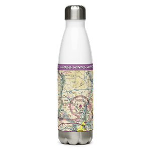 Cross Winds Airport (C72) VFR Sectional Water Bottle