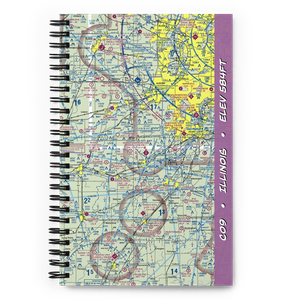 Morris Municipal James R. Washburn field (C09) VFR Sectional Notebook