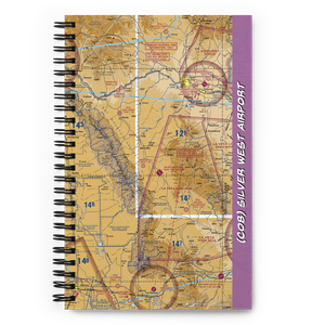 Silver West Airport (C08) VFR Sectional Notebook
