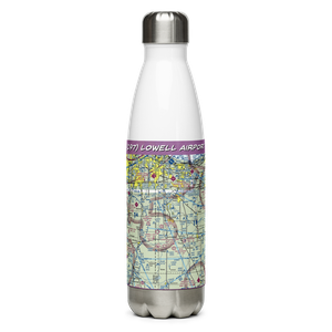 Lowell Airport (C97) VFR Sectional Water Bottle