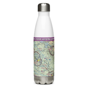 John Myers Airport (CA03) VFR Sectional Water Bottle