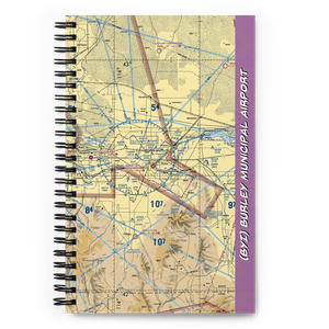 Burley Municipal Airport (BYI) VFR Sectional Notebook