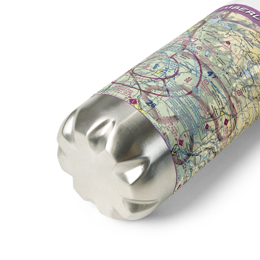 Limberlost Ranch Airport (CA21) VFR Sectional Water Bottle 