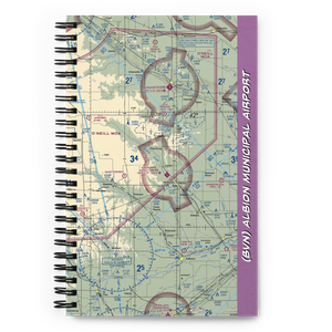 Albion Municipal Airport (BVN) VFR Sectional Notebook