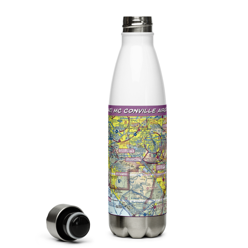 Mc Conville Airstrip (CA42) VFR Sectional Water Bottle 