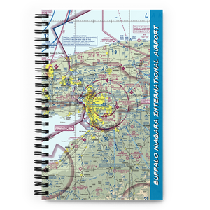 Buffalo Niagara International Airport (BUF) VFR Sectional Notebook