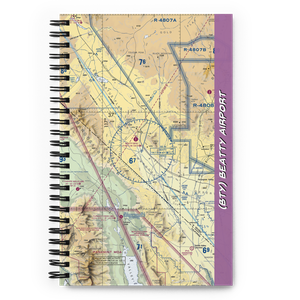 Beatty Airport (BTY) VFR Sectional Notebook