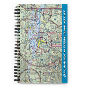 Burlington International Airport (BTV) VFR Sectional Notebook