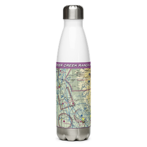 Deer Creek Ranch Airport (CA60) VFR Sectional Water Bottle
