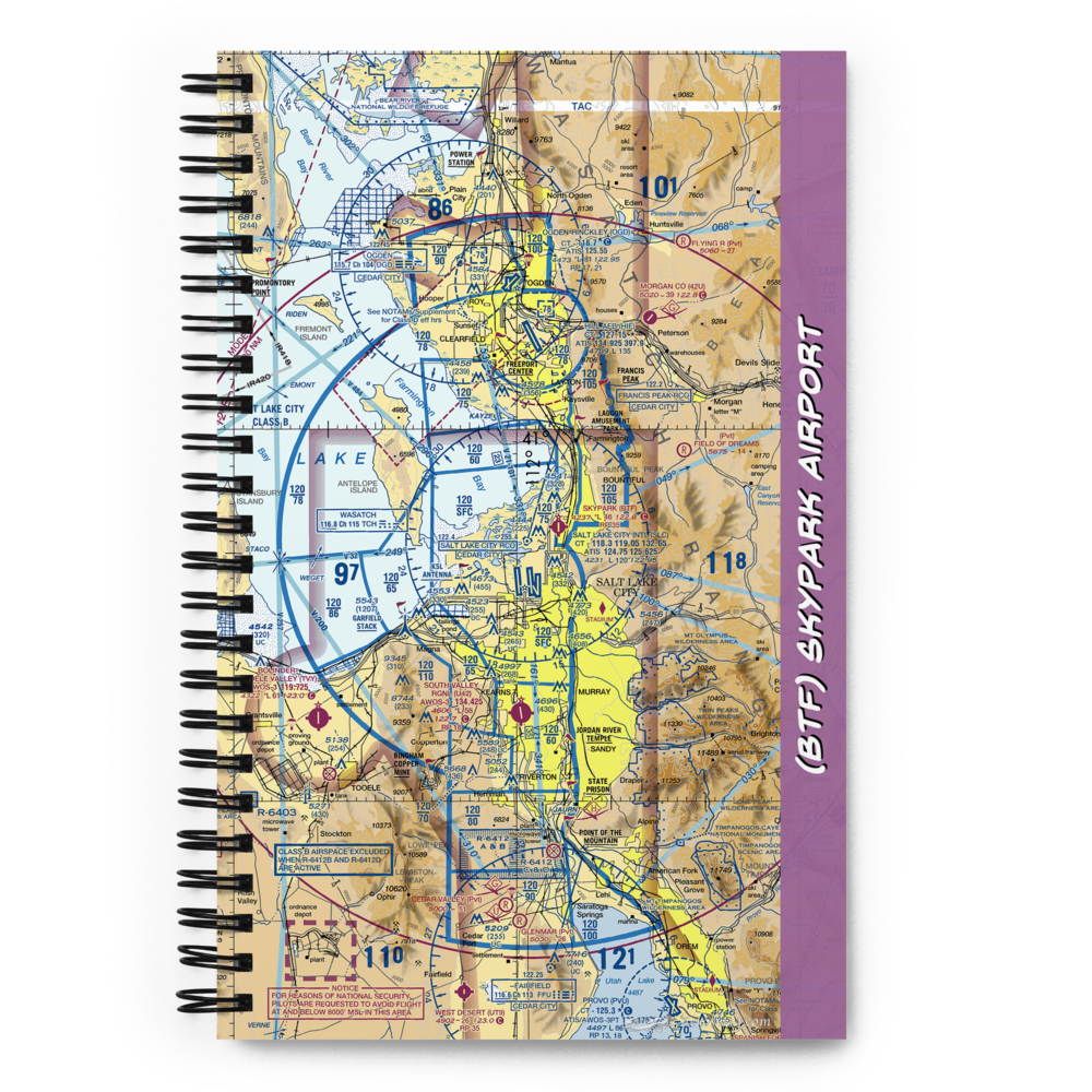 Skypark Airport (BTF) VFR Sectional Notebook 