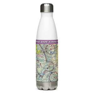 Horse Shoe A Ranch Airport (CA71) VFR Sectional Water Bottle