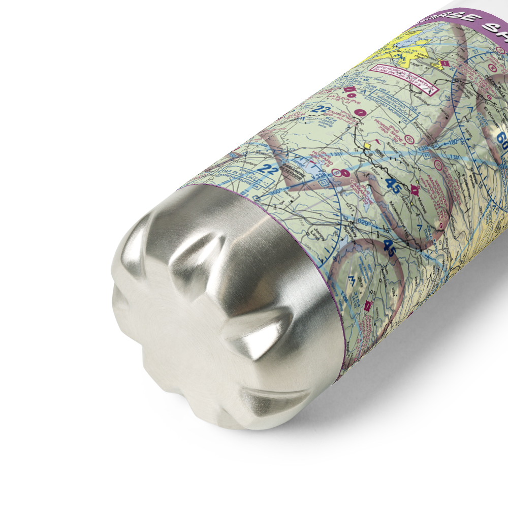 Horse Shoe A Ranch Airport (CA71) VFR Sectional Water Bottle 