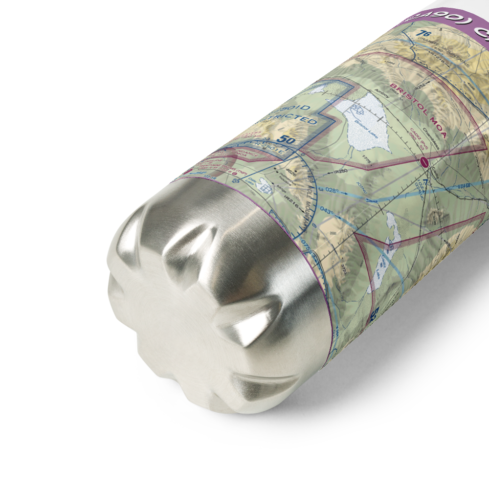 Cadiz Airstrip (CA90) VFR Sectional Water Bottle 