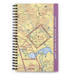 Burns Municipal Airport (BNO) VFR Sectional Notebook