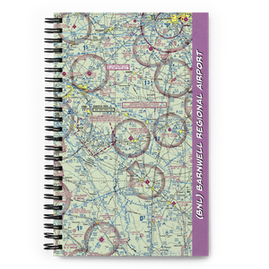 Barnwell Regional Airport (BNL) VFR Sectional Notebook