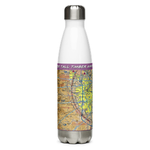Tall Timber Airport (CD28) VFR Sectional Water Bottle