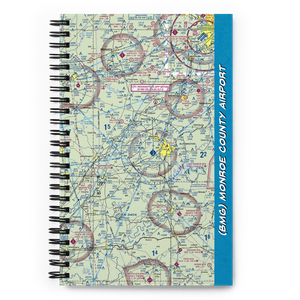 Monroe County Airport (BMG) VFR Sectional Notebook
