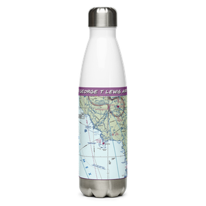 George T Lewis Airport (CDK) VFR Sectional Water Bottle