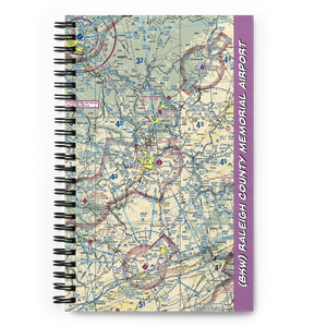 Raleigh County Memorial Airport (BKW) VFR Sectional Notebook