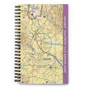 Baker City Municipal Airport (BKE) VFR Sectional Notebook