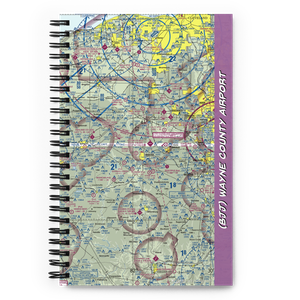 Wayne County Airport (BJJ) VFR Sectional Notebook