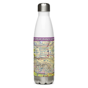 Brian Ranch Airport (CL13) VFR Sectional Water Bottle