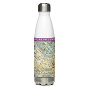7R Ranch Airport (CL25) VFR Sectional Water Bottle