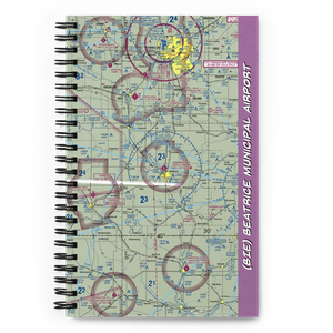 Beatrice Municipal Airport (BIE) VFR Sectional Notebook