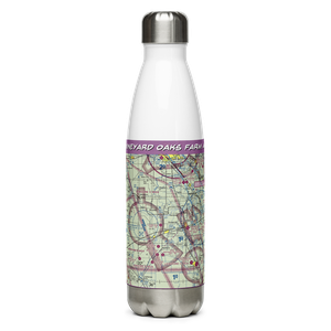 Vineyard Oaks Farm Airport (CN15) VFR Sectional Water Bottle