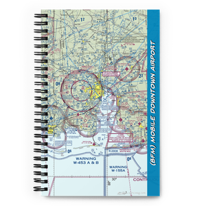 Mobile Downtown Airport (BFM) VFR Sectional Notebook